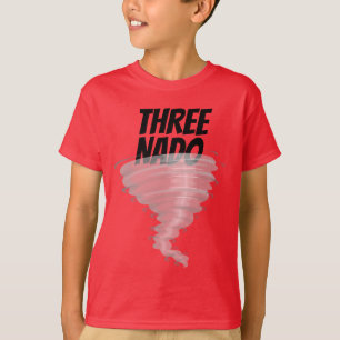 Three- Kids' Hanes TAGLESS® T-Shirt