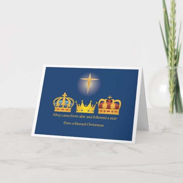 three Kings Christmas card (Front)