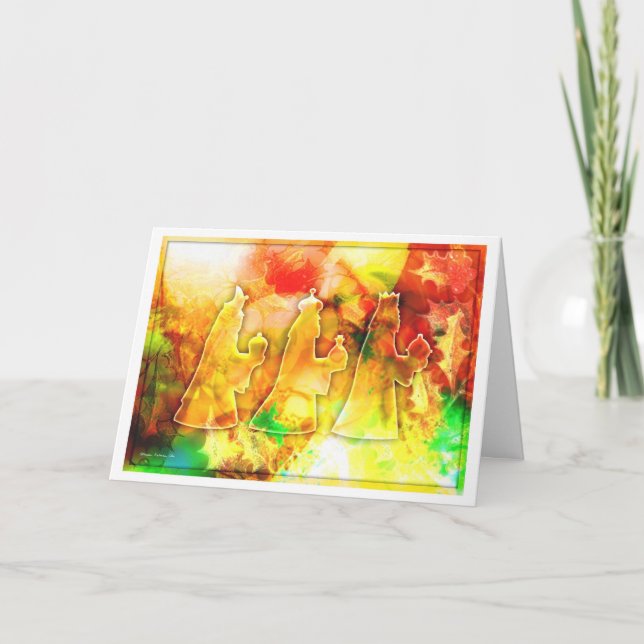 "Three Kings" Christmas Card (Front)