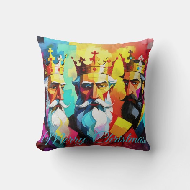 Three Kings Cushion (Front)