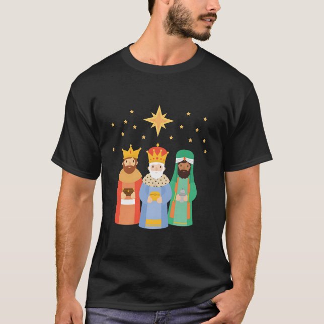 Three Kings Day Epiphany Celebration T-Shirt (Front)