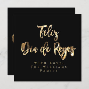 Three Kings Day Epiphany Feliz Dia de Reyes Holiday Card