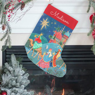 Three Kings   Holiday   Christmas Stocking