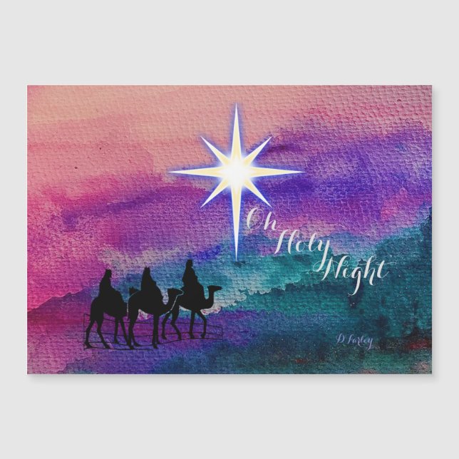 Three Kings Magnetic Card (Front)