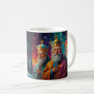 Three Kings Merry Christmas  Coffee Mug