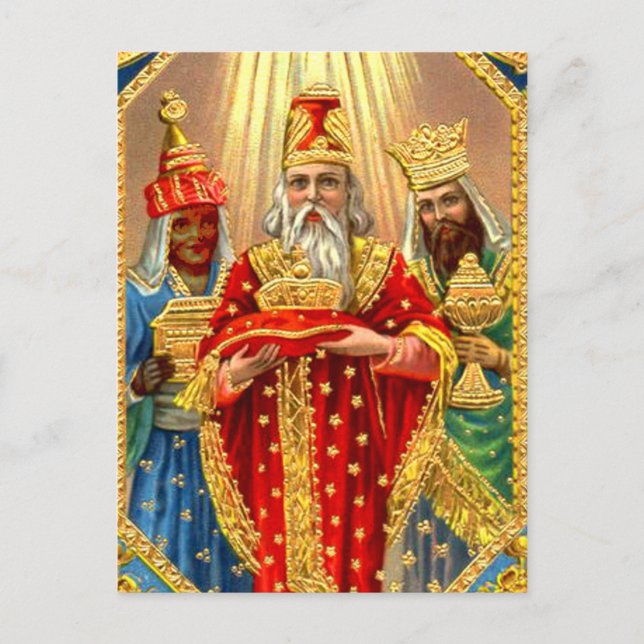 THREE KINGS POSTCARD (Front)