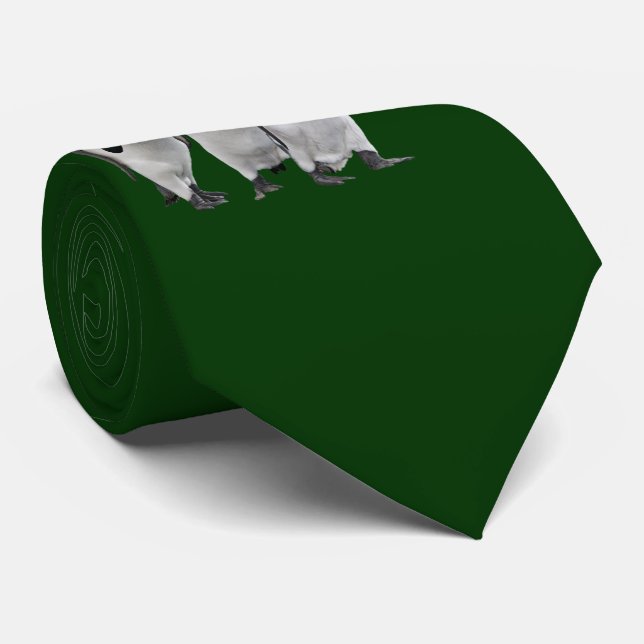 Three Kings Tie Double Sided (Dark Green) (Rolled)