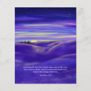 Three Kings watercolor Personalised Budget