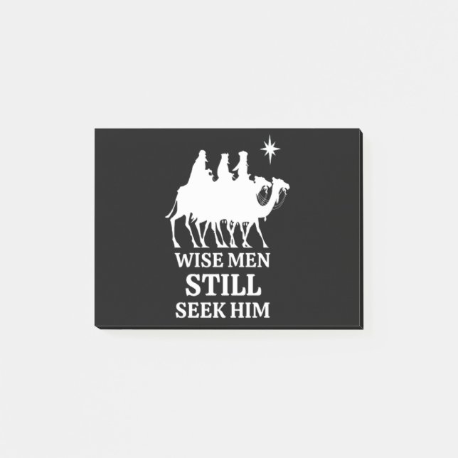 Three Kings Wise Men Still Seek Him Post-it Notes (Front)
