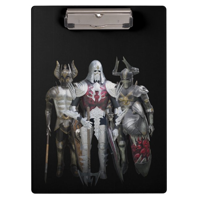 Three knights clipboard (Front)