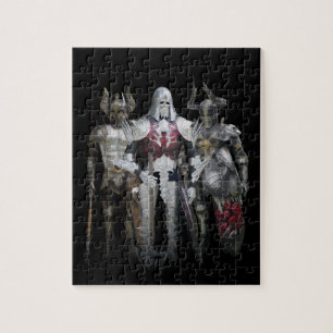 Three knights jigsaw puzzle