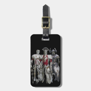 Three knights luggage tag