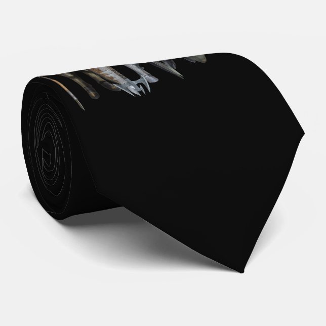 Three knights tie (Rolled)