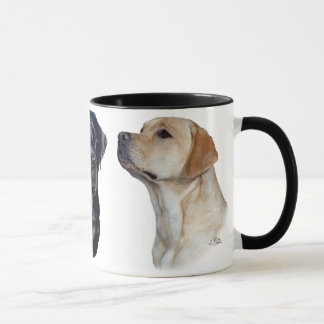 Three Labrador Retrievers Mug