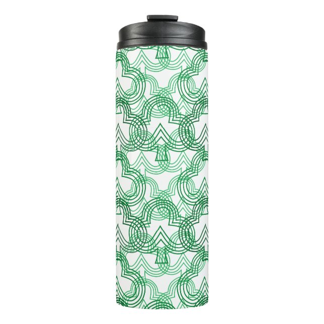 Three-Leaf Clovers  Thermal Tumbler (Front)