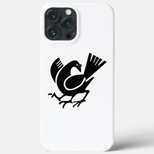 Three Legged Crow Case-Mate iPhone Case (Back)