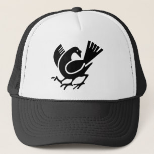Three Legged Crow Trucker Hat