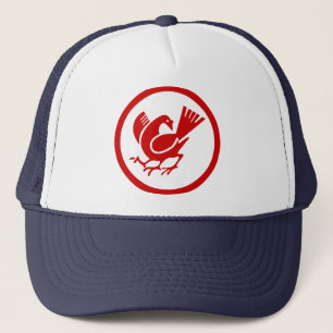 Three Legged Crow Trucker Hat