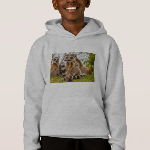 three lemurs on Hanes ComfortBlend® Hoodie