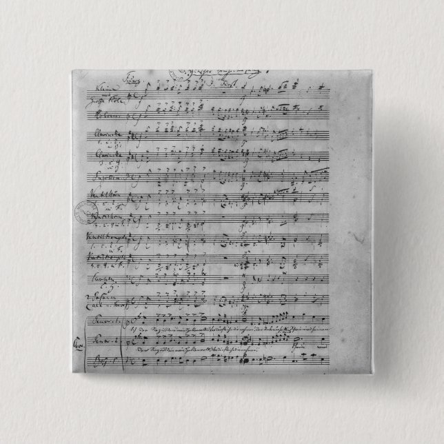 Three Lieder 15 Cm Square Badge (Front)