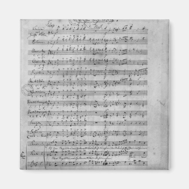 Three Lieder Magnet (Front)