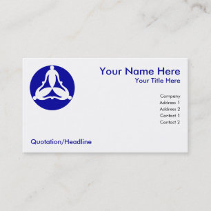 Three Linked People Business Card