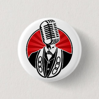 Three Links Odd Cast finback 3 Cm Round Badge