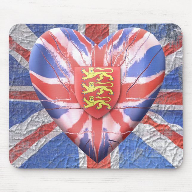 Three Lions Mouse Pad (Front)
