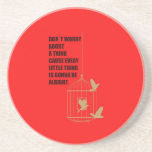 Three Little Birds Coaster