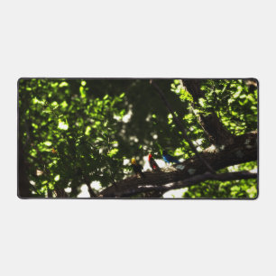 Three Little Birds Desk Mat