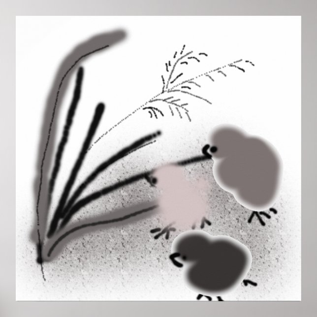 Three little chicks poster (Front)