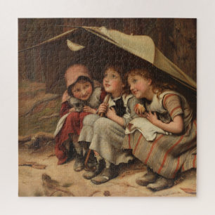 Three Little Kittens (by Joseph Clark) Jigsaw Puzzle