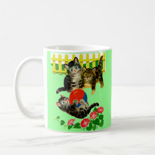 three little kittens coffee mug