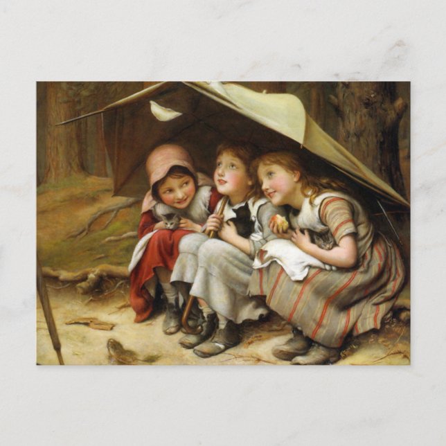“Three Little Kittens” Postcard (Front)