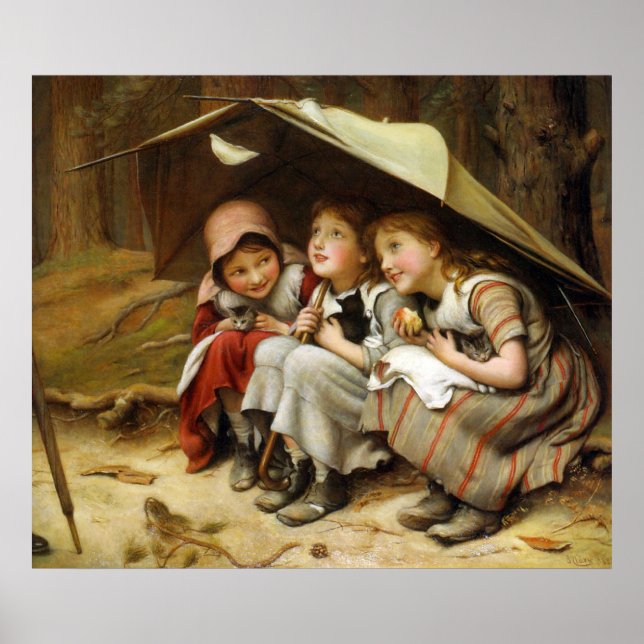 Three Little Kittens Poster (Front)