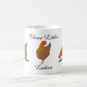 Three Little Ladies - Hen Mug
