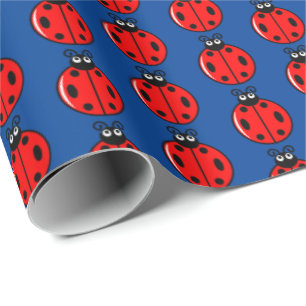 Three Little Ladybugs - Matte Wrapping Paper