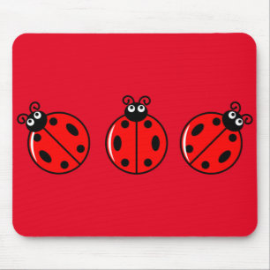 Three Little Ladybugs - Mousepad