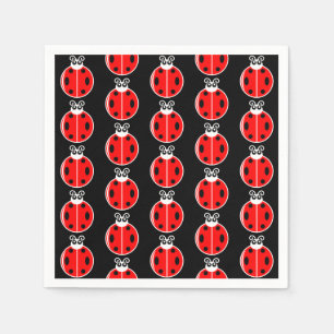 Three Little Ladybugs - Paper Napkin