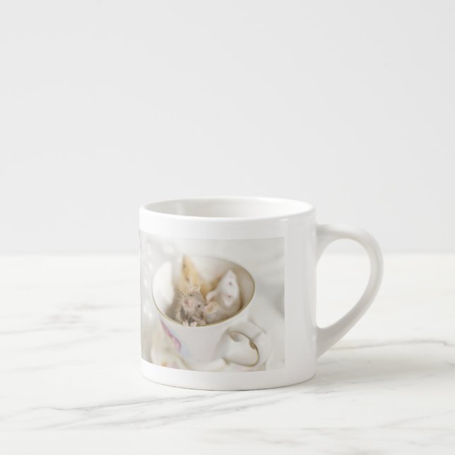 Three Little Mice Espresso Cup (Right)