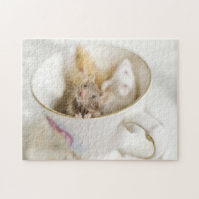 Three Little Mice Jigsaw Puzzle (Horizontal)