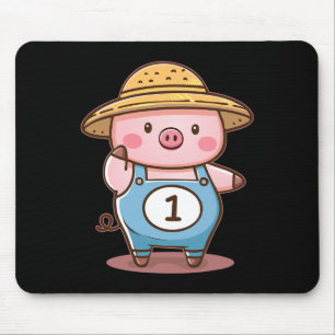 Three Little Pigs Pig 1 Halloween Costume Boys Gir Mouse Pad