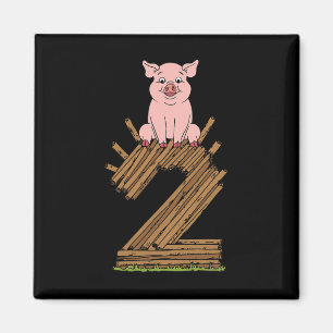 Three Little Pigs Pig 2 Easy Costume Kids Men Wome Magnet