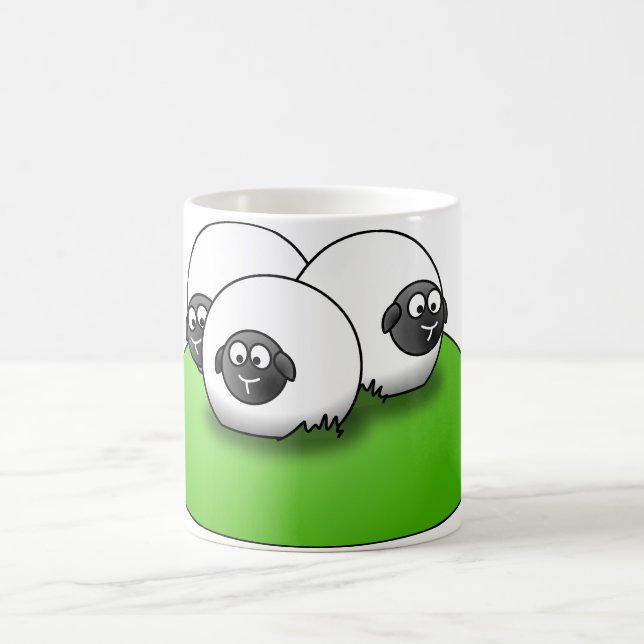 Three Little Sheep Mugs (Center)