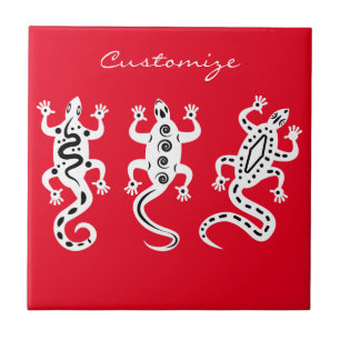 Three Lizards Thunder_Cove Southwest Style Ceramic Tile