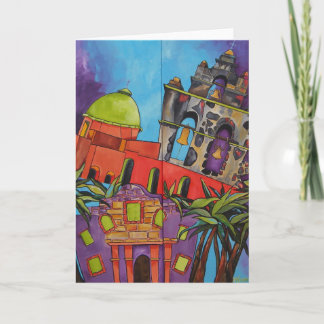 Three Missions Greeting Card