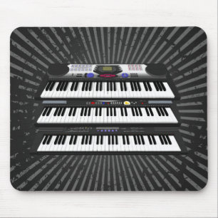 Three Modern Keyboards: Synthesizers: Mousepad