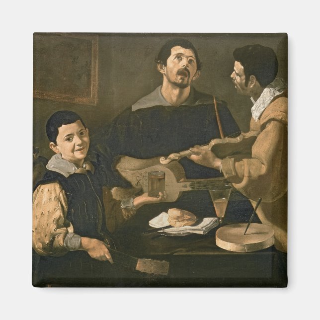 Three Musicians, 1618 Magnet (Front)