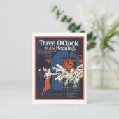 Three O'Clock in the Morning Songbook Cover Postcard (Standing Front)