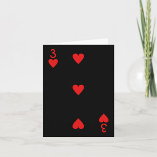 Three Of Hearts Deck Of Cards Playing Cards Hallow